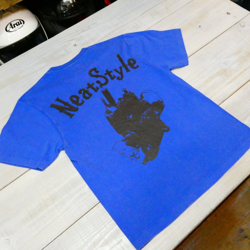 画像6: 【送料無料】 【Neat Style BIG LOGO】 ニートスタイル ビッグロゴ オールドTシャツ/フェードカラー (6)