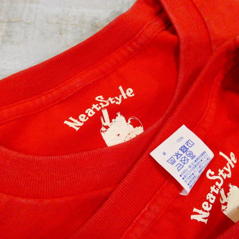 画像11: 【送料無料】 【Neat Style BIG LOGO】 ニートスタイル ビッグロゴ オールドTシャツ/フェードカラー (11)