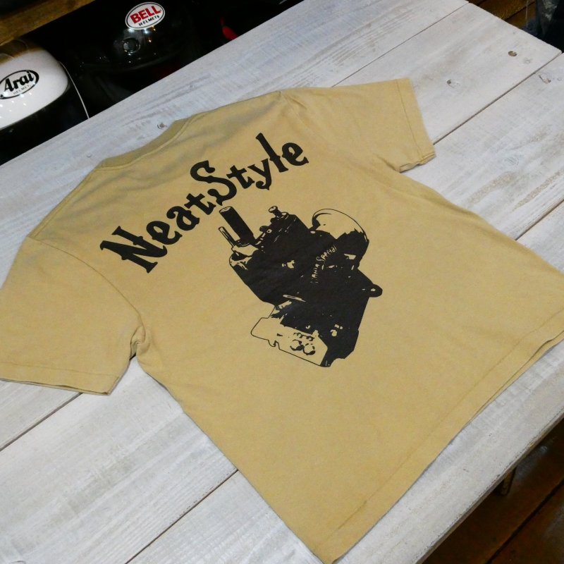 画像13: 【送料無料】 【Neat Style BIG LOGO】 ニートスタイル ビッグロゴ オールドTシャツ/フェードカラー (13)
