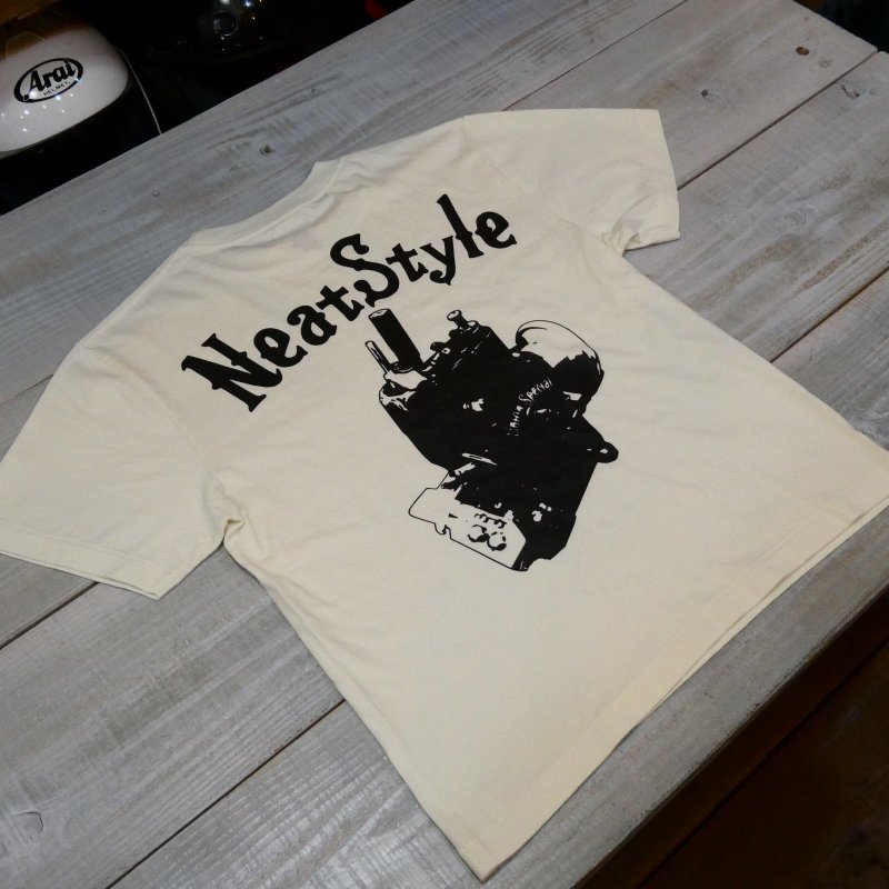 画像8: 【送料無料】 【Neat Style BIG LOGO】 ニートスタイル ビッグロゴ オールドTシャツ/フェードカラー (8)