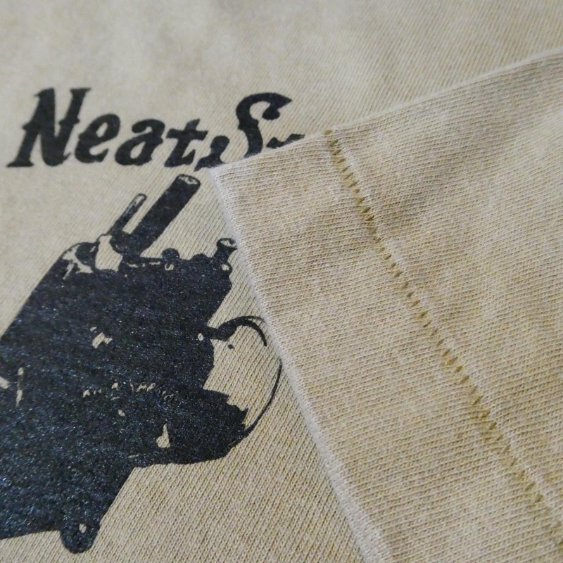 画像14: 【送料無料】 【Neat Style BIG LOGO】 ニートスタイル ビッグロゴ オールドTシャツ/フェードカラー (14)