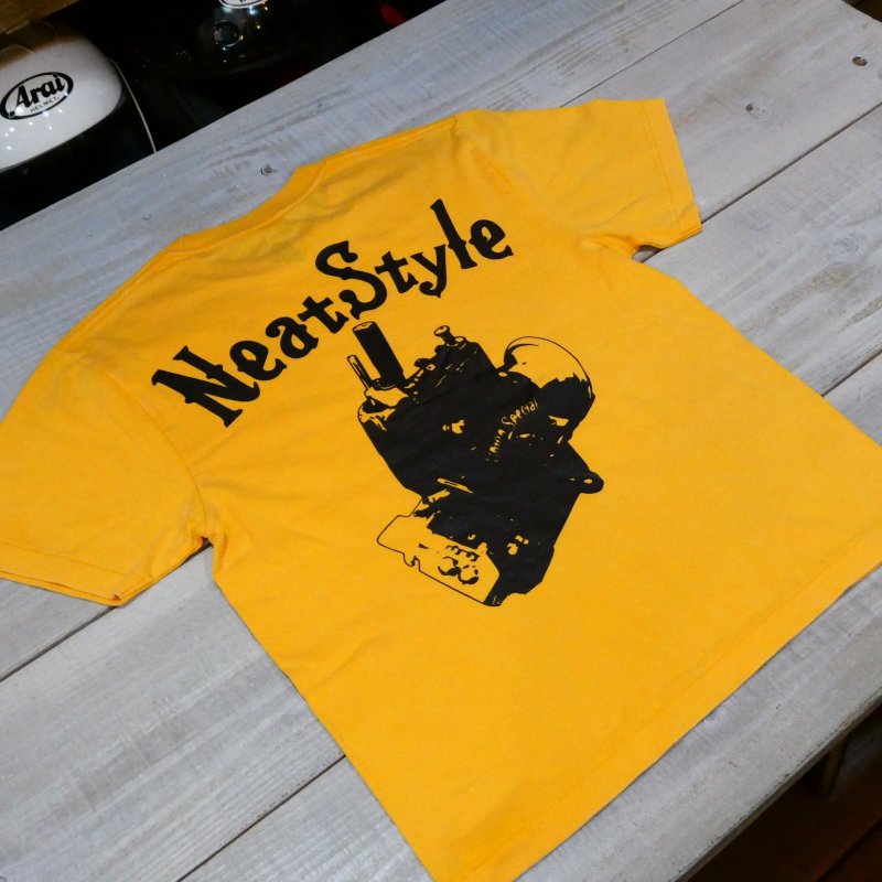 画像17: 【送料無料】 【Neat Style BIG LOGO】 ニートスタイル ビッグロゴ オールドTシャツ/フェードカラー (17)