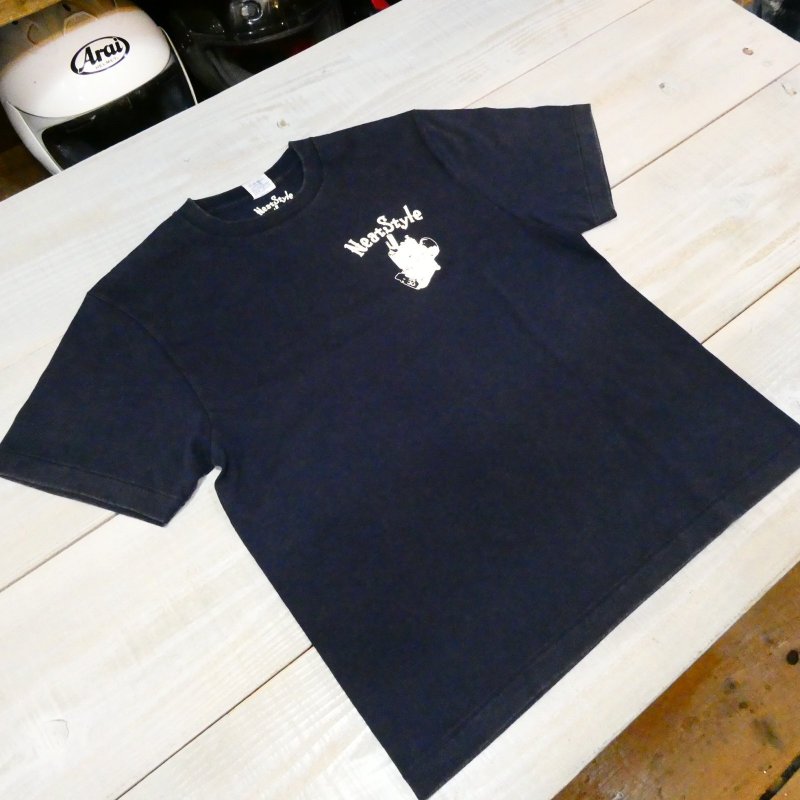 画像2: 【送料無料】 【Neat Style BIG LOGO】 ニートスタイル ビッグロゴ オールドTシャツ/フェードカラー (2)