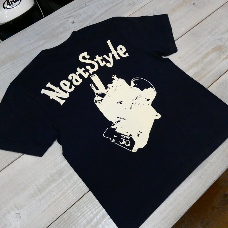 画像3: 【送料無料】 【Neat Style BIG LOGO】 ニートスタイル ビッグロゴ オールドTシャツ/フェードカラー (3)
