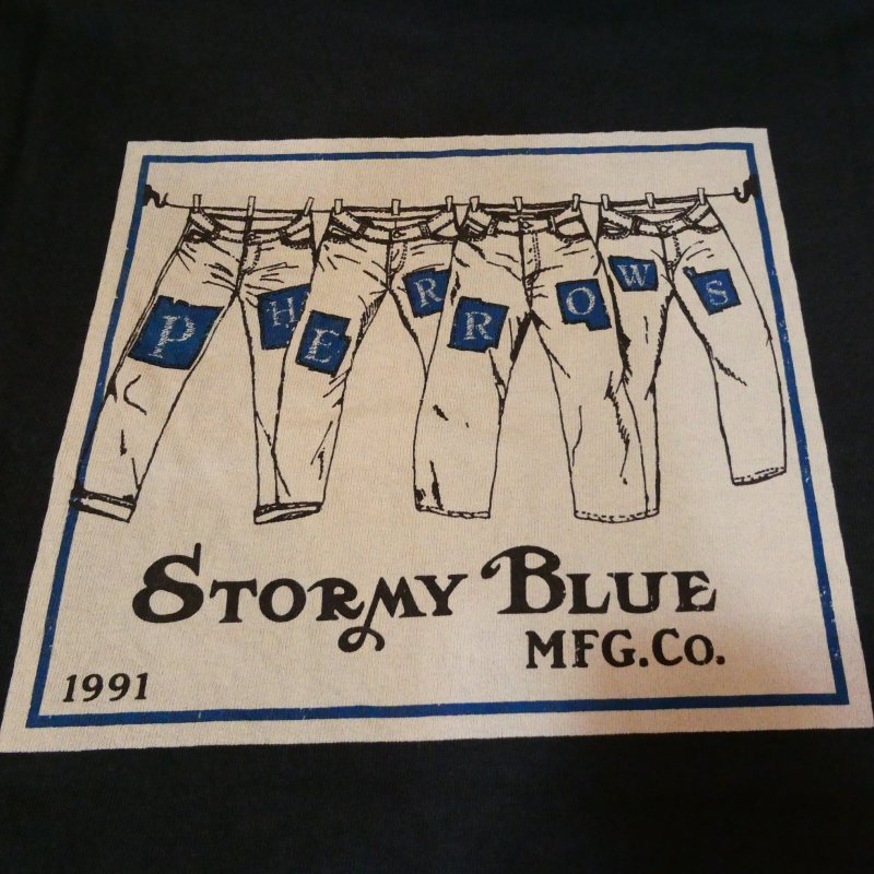 画像10: 【送料無料】  【フェローズ】  STORMY BLUE MFG.CO.ジーンズ プリントTシャツ   Pherrow's 26S-PT26 (10)