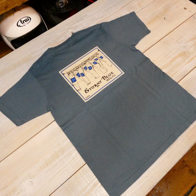 画像6: 【送料無料】  【フェローズ】  STORMY BLUE MFG.CO.ジーンズ プリントTシャツ   Pherrow's 26S-PT26 (6)