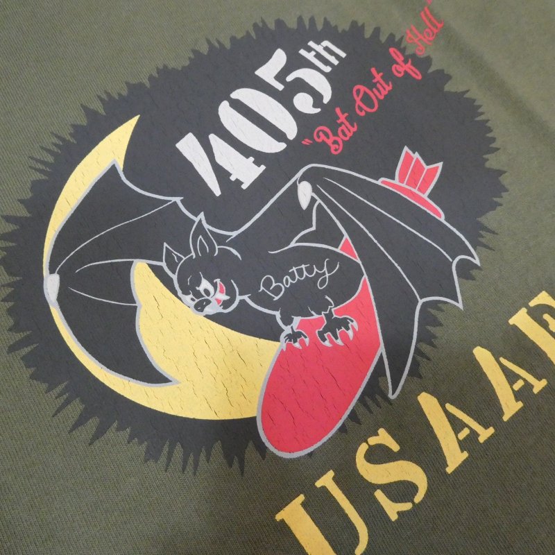 画像9: 【送料無料】  【フェローズ】  405th USAAF アメリカ陸軍航空軍 プリントTシャツ   Pherrow's 26S-PT17 (9)