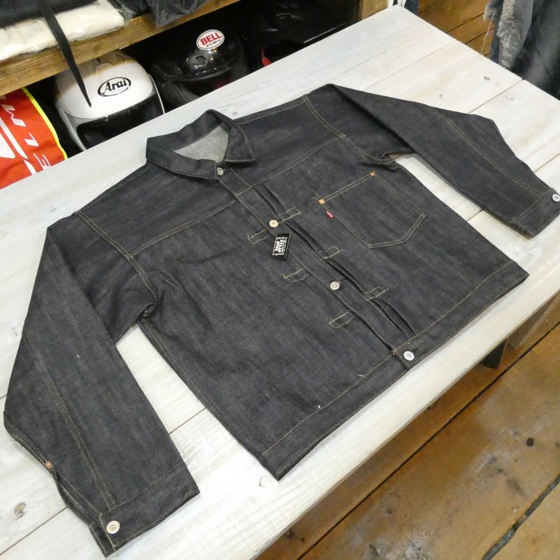 画像1: 【Drop(ゲリラ)販売】 サイズ48sprit back 【KIWAMI WWII】 ”極み”大戦モデル デニムジャケット ガチャ2枚袖 日本製 (1)