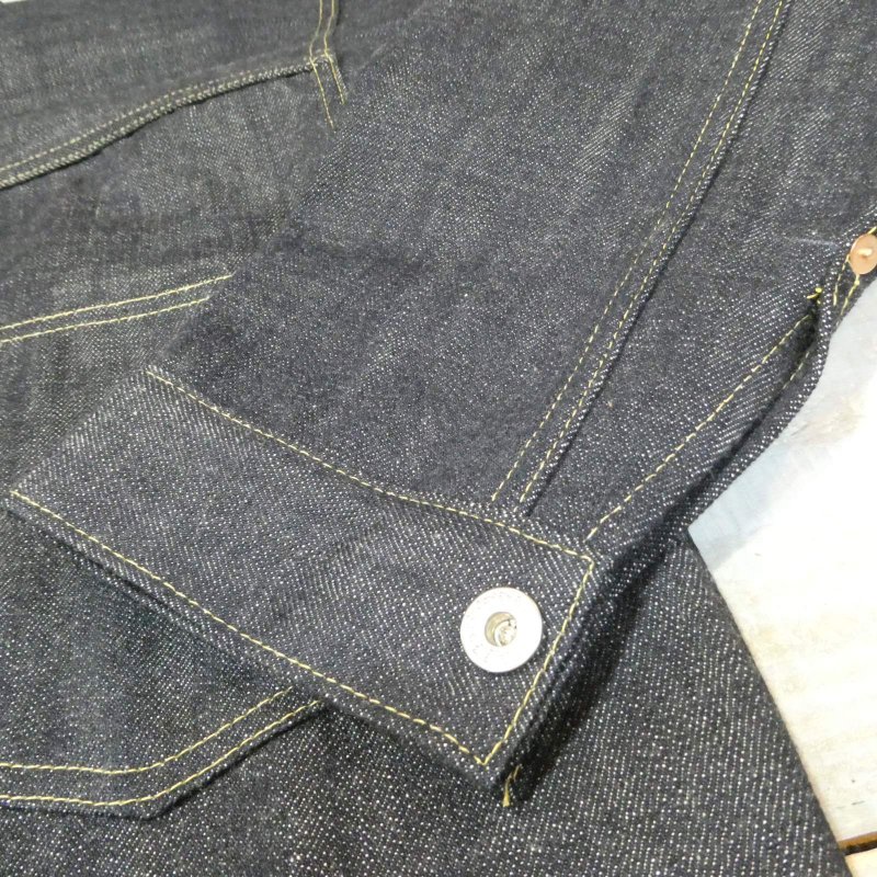 画像6: 【Drop(ゲリラ)販売】 サイズ48sprit back 【KIWAMI WWII】 ”極み”大戦モデル デニムジャケット ガチャ2枚袖 日本製 (6)