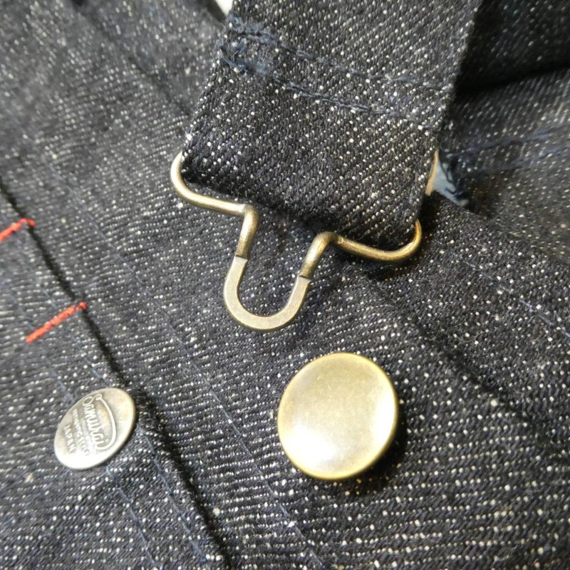 画像6: 【サムライジーンズ】 オーバーオール型 ショルダーバッグ SAMURAI JEANS SJOVB26  日本製【送料無料】 (6)
