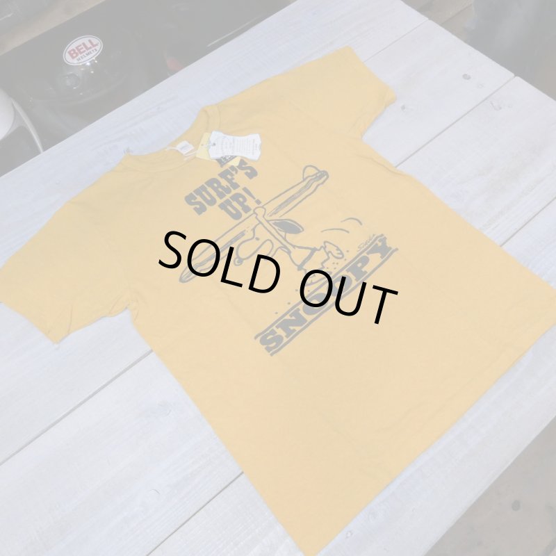 画像6: 【Vintage PEANUTS by WAREHOUSE】 SURF'S UP スヌーピー 半袖プリントTシャツ YP126S-1 ウエアハウス日本製【送料無料】 (6)