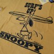 画像9: 【Vintage PEANUTS by WAREHOUSE】 SURF'S UP スヌーピー 半袖プリントTシャツ YP126S-1 ウエアハウス日本製【送料無料】 (9)