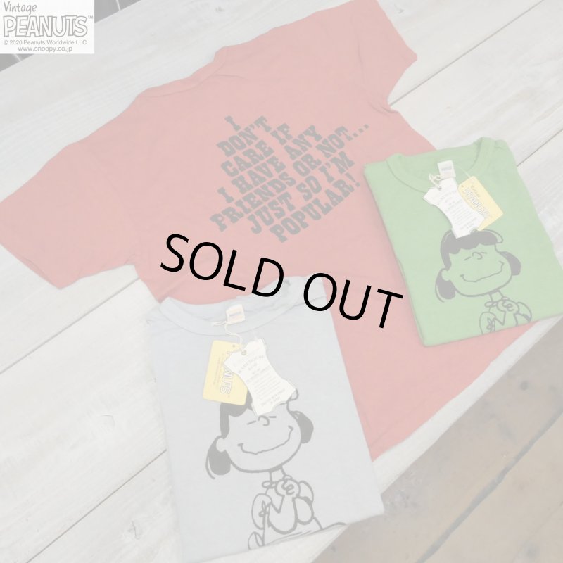 画像1: 【Vintage PEANUTS by WAREHOUSE】 LUCY ルーシー半袖プリントTシャツ YP126S-3 ウエアハウス日本製【送料無料】 (1)