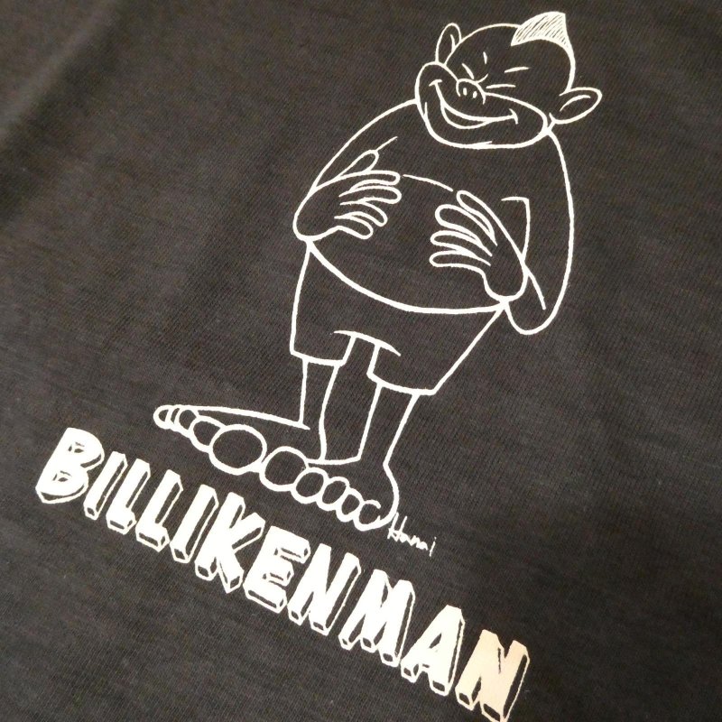 画像8: 【送料無料】  【花井祐介×ウエアハウス】   ビリケンマン  半袖プリント コラボTシャツ   BILLIKENMAN  4601   Yusuke Hanai×WAREHOUSE Co.   日本製  (8)
