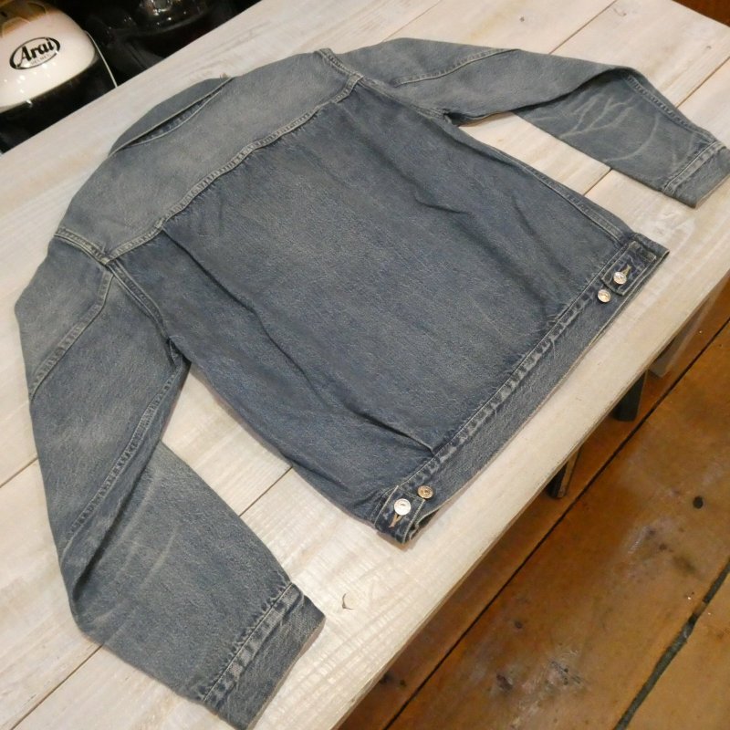 画像2: 【1953年モデル】  リーバイス セカンドジャケット/ビンテージ加工   LEVIS 507XX 1953MODEL   日本製【送料無料】 (2)