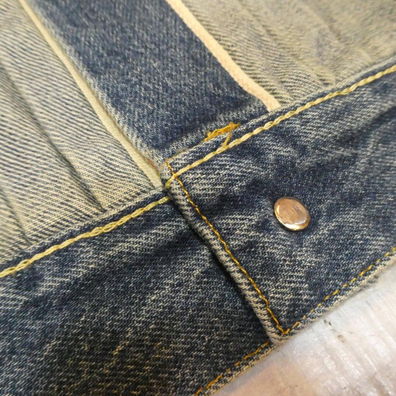 画像11: 【1953年モデル】  リーバイス セカンドジャケット/ビンテージ加工   LEVIS 507XX 1953MODEL   日本製【送料無料】 (11)