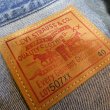 画像3: 【1953年モデル】  リーバイス セカンドジャケット/ビンテージ加工   LEVIS 507XX 1953MODEL   日本製【送料無料】 (3)