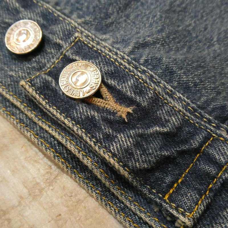 画像10: 【1953年モデル】  リーバイス セカンドジャケット/ビンテージ加工   LEVIS 507XX 1953MODEL   日本製【送料無料】 (10)