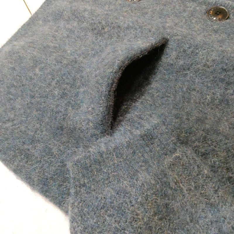 画像7: 【ウエストライド】   ビンテージ モヘア カーディガン   WEST RIDE   VINTAGE MOHAIR CARDIGAN   日本製【送料無料】 (7)