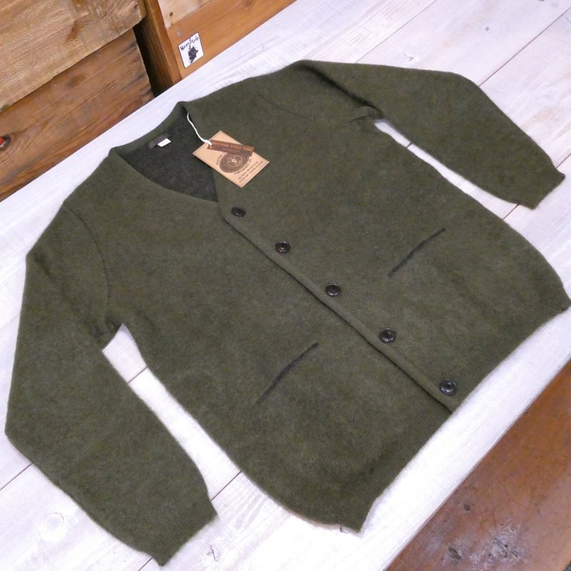 画像8: 【ウエストライド】   ビンテージ モヘア カーディガン   WEST RIDE   VINTAGE MOHAIR CARDIGAN   日本製【送料無料】 (8)