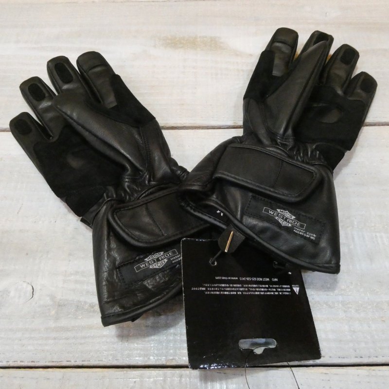 画像2: 【ウエストライド】   防水 オールウェザーレザーグローブ リストパッド   ALL WEATHER GLOVE WRIST PADD  GLOVE 20-04【送料無料】  (2)