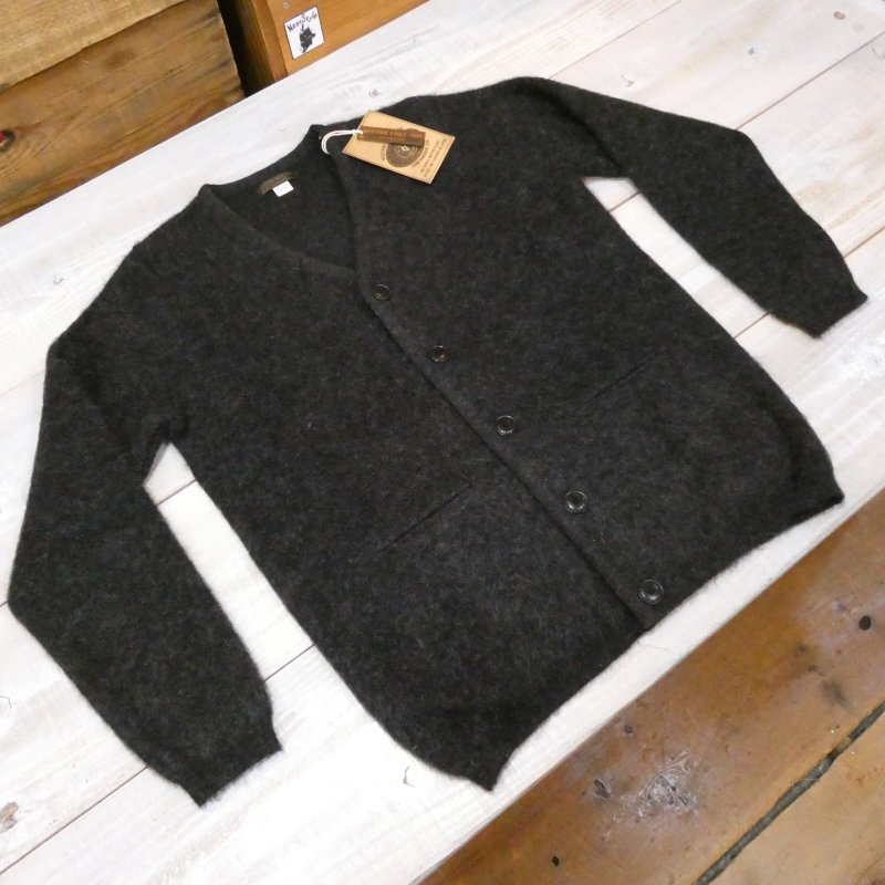 画像2: 【ウエストライド】   ビンテージ モヘア カーディガン   WEST RIDE   VINTAGE MOHAIR CARDIGAN   日本製【送料無料】 (2)