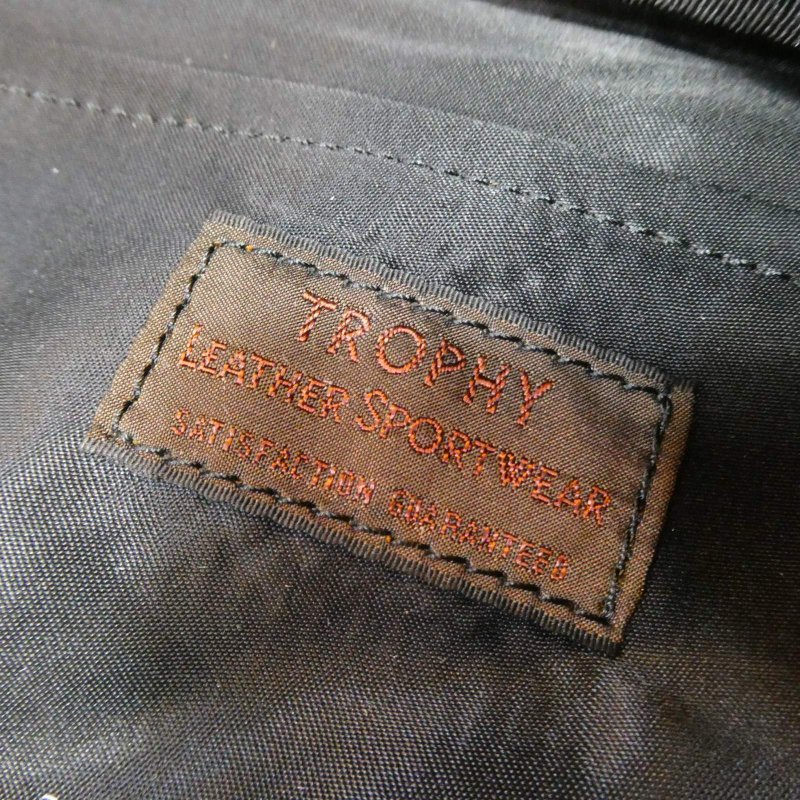 画像6: 【トロフィークロージング】  デイトリップバッグ ラフアウトレザー   TROPHY CLOTHING TR-B30   日本製【送料無料】 (6)