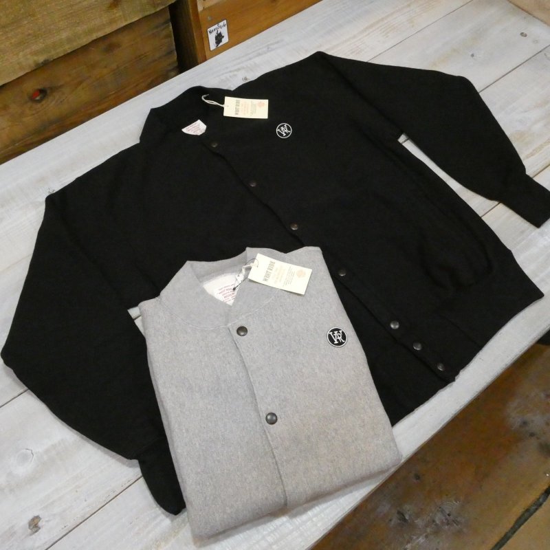 画像1: 【ウエストライド】  RW スナップ 前開きスウエット   WEST RIDE RW SNAP SWEAT 25-01   日本製【送料無料】 (1)