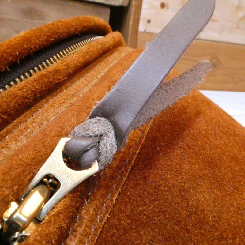 画像8: 【トロフィークロージング】  デイトリップバッグ ラフアウトレザー   TROPHY CLOTHING TR-B30   日本製【送料無料】 (8)
