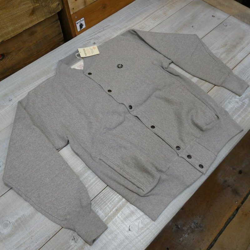 画像4: 【ウエストライド】  RW スナップ 前開きスウエット   WEST RIDE RW SNAP SWEAT 25-01   日本製【送料無料】 (4)