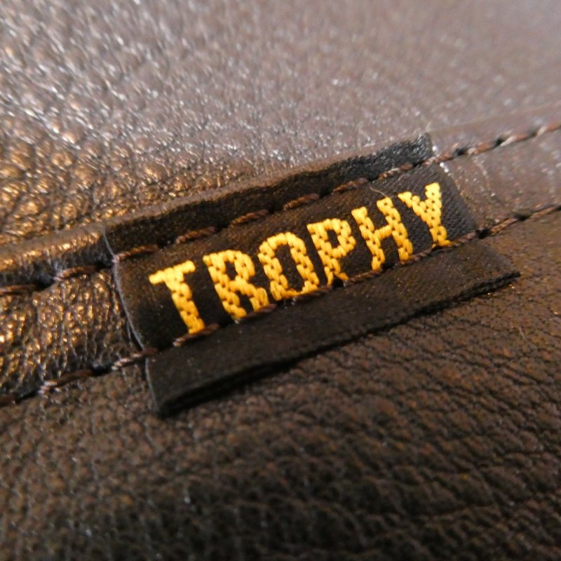 画像6: 【トロフィークロージング】 ステアハイド レザーベスト TROPHY CLOTHING TR-YL07 日本製【送料無料】 (6)