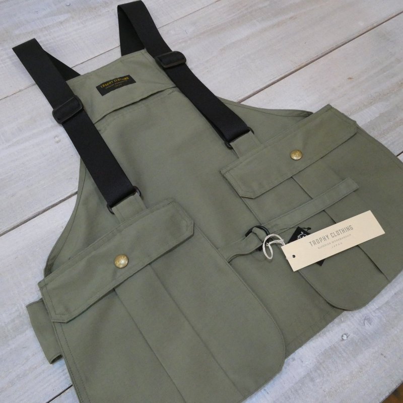 画像1: 【トロフィークロージング】  60/40クロス ゲームベスト/ゲームバッグ   TROPHY CLOTHING TR25SS-801   日本製【送料無料】  (1)