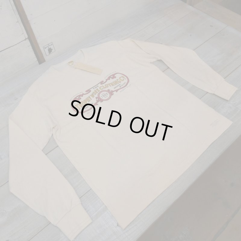 画像1: 【トロフィークロージング】  ワークロゴ 長袖Tシャツ   TROPHY CLOTHING TR21AW-202  日本製【送料無料】 (1)