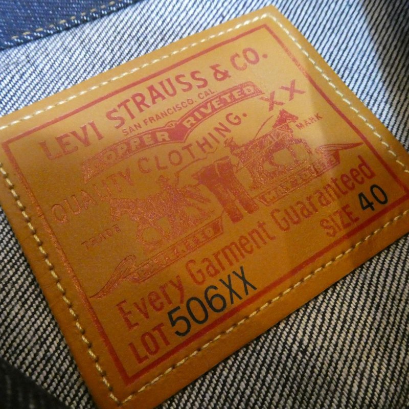画像3: 【1936年モデル】  LVC ORGANIC  リーバイス 506XX  ファーストジャケット  LEVIS 506XX 1936MODEL  日本製【送料無料】 (3)