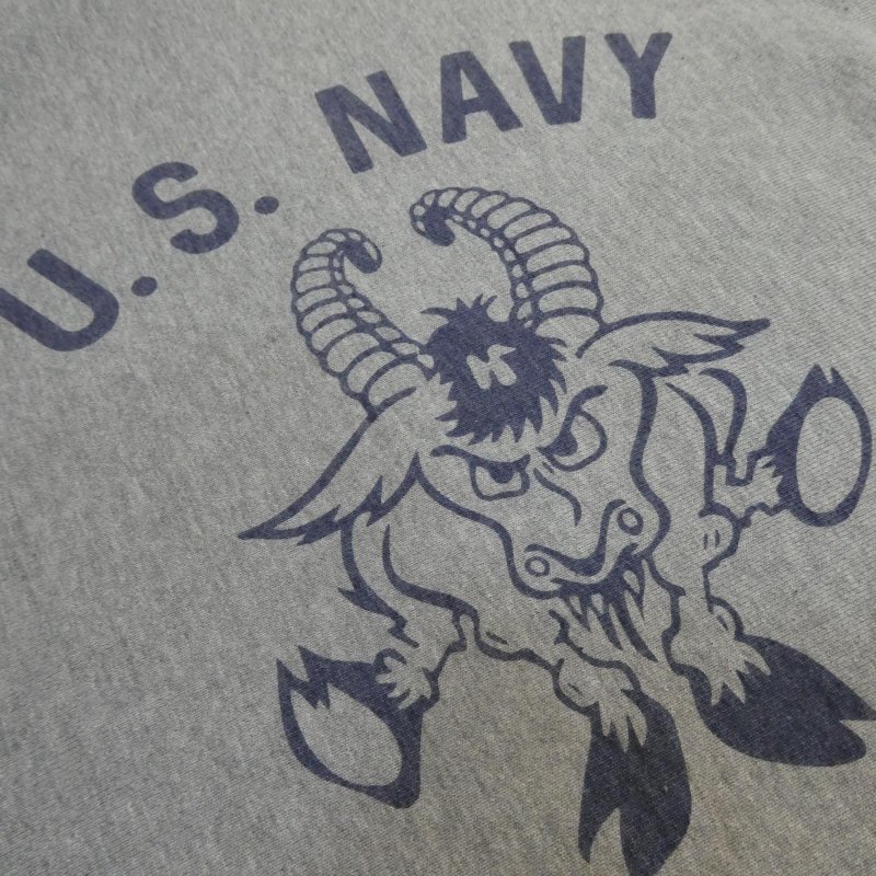 画像5: 【フェローズ】  U.S.NAVY ツートン スウェットクルー   Pherrow's 25W-PRWS-TT1   日本製【送料無料】 (5)