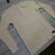 画像1: 【送料無料】  【トロフィークロージング】   ヘビー ワッフル   ミル ヘンリーネック サーマル   TROPHY CLOTHING TE-22   日本製 (1)