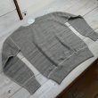 画像6: 【ドゥニーム】  4本針 前Vクルーネックスウェット   DENIME 260   日本製【送料無料】 (6)