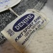 画像7: 【ドゥニーム】  4本針 前Vクルーネックスウェット   DENIME 260   日本製【送料無料】 (7)