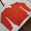 画像2: 【ドゥニーム】  4本針 前Vクルーネックスウェット   DENIME 260   日本製【送料無料】 (2)