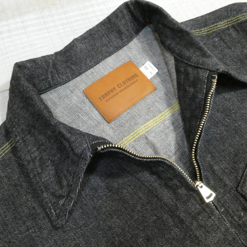 画像6: 【トロフィークロージング】   Rancher Jacket Left Hand Denim   左綾デニムジャケット   TROPHY CLOTHING Lot.2406   日本製【送料無料】 (6)