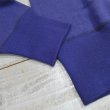 画像10: 【ドゥニーム】  4本針 前Vクルーネックスウェット   DENIME 260   日本製【送料無料】 (10)