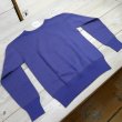 画像9: 【ドゥニーム】  4本針 前Vクルーネックスウェット   DENIME 260   日本製【送料無料】 (9)