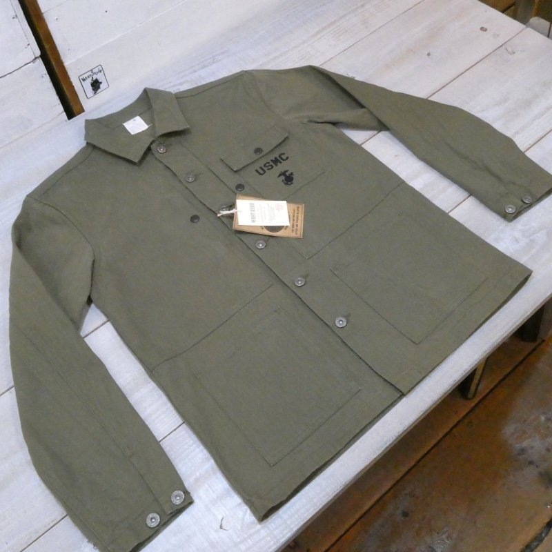 画像1: 【ウエストライド】  USMC M-1944 カスタム ジャケット   WEST RIDE M-1944 CUSTOM JACKET   日本製【送料無料】 (1)
