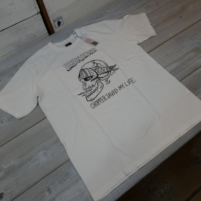 画像7: 【送料無料】 【ウエストライド】   THE GHOST 半袖プリントTシャツ   WEST RIDE 日本製 (7)