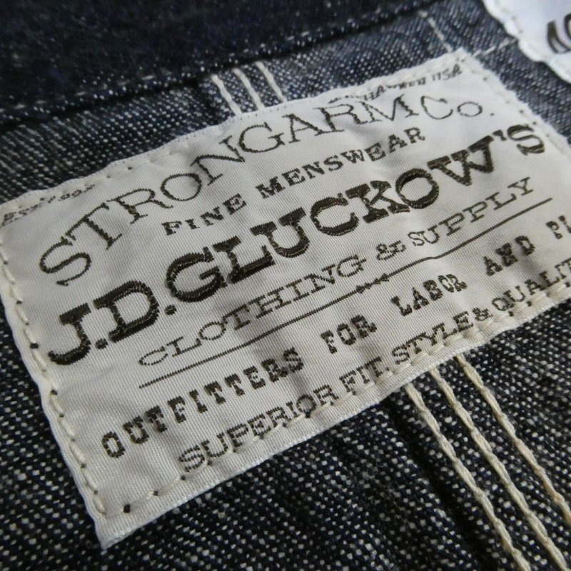 画像3: 【ジョングラッコー】  ストロングアーム   1930's ネバーロストジャケット   デニムカバーオール   JG-03 1930s Neverlost Jacket   日本製【送料無料】  (3)