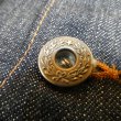 画像5: 【ウエストライド】   ゴーストベスト   ナチュラル/インディゴ チェーン刺繍   WEST RIDE 日本製【送料無料】 (5)