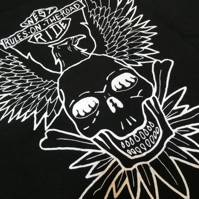 画像6: 【送料無料】 【ウエストライド】   THE GHOST 半袖プリントTシャツ   WEST RIDE 日本製 (6)