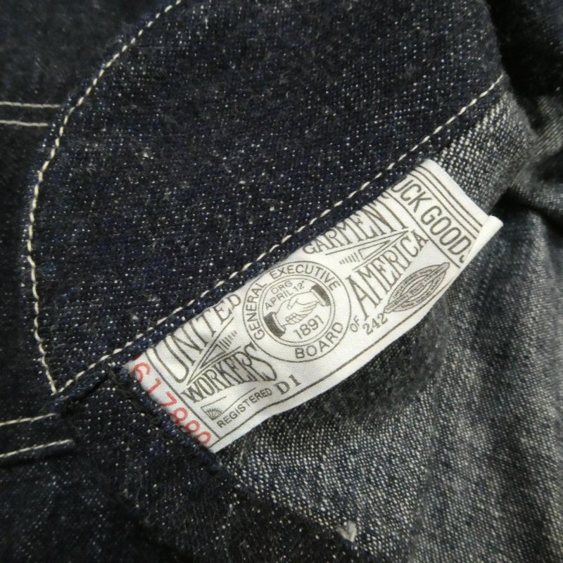 画像9: 【ジョングラッコー】  ストロングアーム   1930's ネバーロストジャケット   デニムカバーオール   JG-03 1930s Neverlost Jacket   日本製【送料無料】  (9)