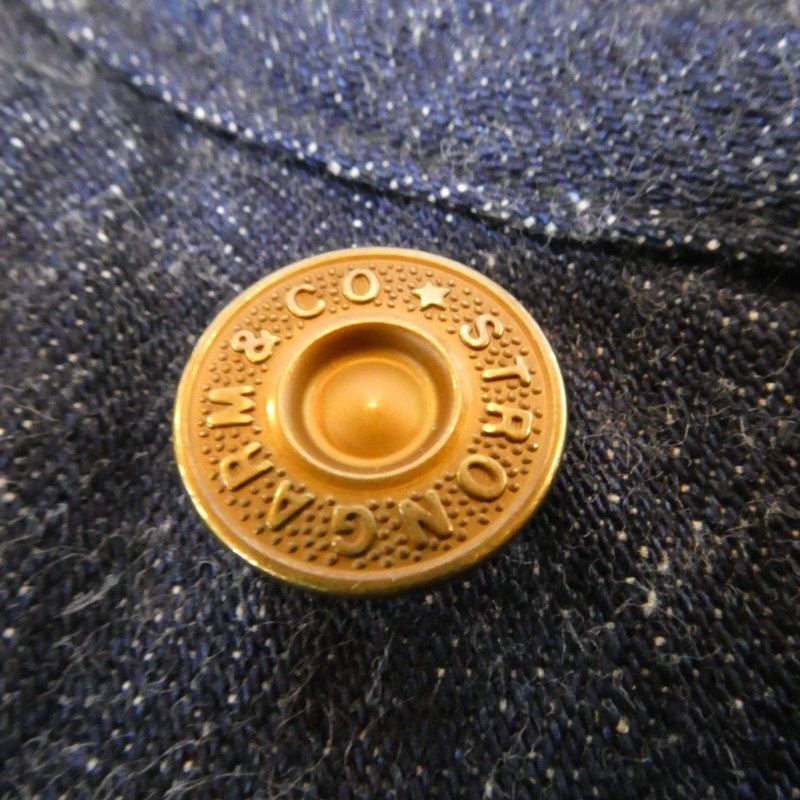 画像6: 【ジョングラッコー】  ストロングアーム   1930's ネバーロストジャケット   デニムカバーオール   JG-03 1930s Neverlost Jacket   日本製【送料無料】  (6)