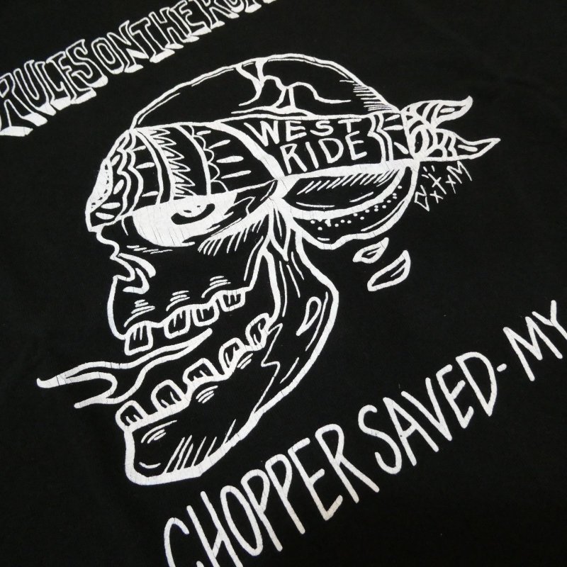 画像5: 【送料無料】 【ウエストライド】   THE GHOST 半袖プリントTシャツ   WEST RIDE 日本製 (5)